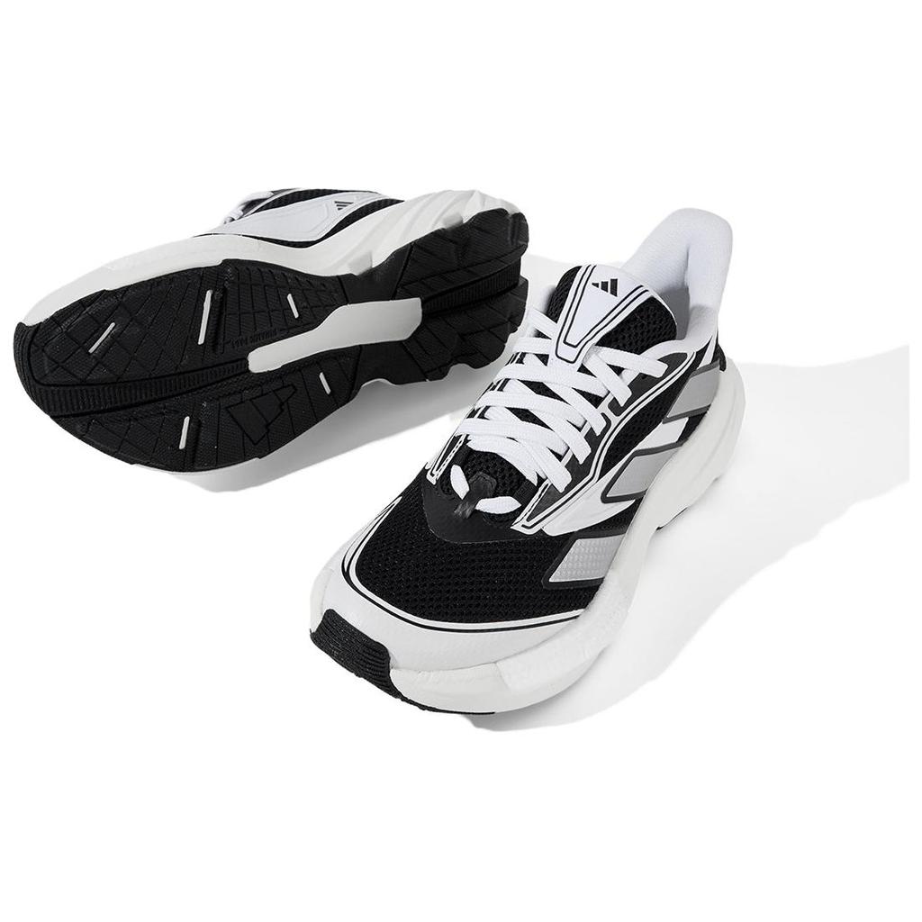 Adidas All Day Boom 2 Удобная Универсальная Ткань Нескользящие Прочные Низкие Кроссовки Унисекс Кроссовки Черный JR4864