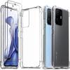 Защитный чехол - Advansia - Xiaomi 11T - Закаленное стекло - Силикон - 3 шт.