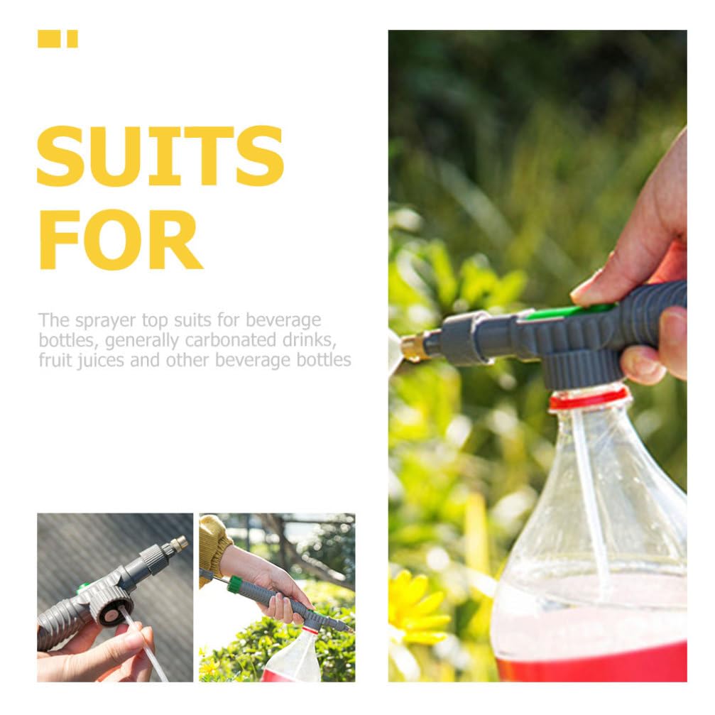 1 шт. Насадки-распылители, Ручные распылительные головки для замены, Кран для бутыли под давлением для полива газона и сада в помещении и на открытом воздухе