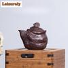 240ml Luxury Yixing Purple Clay Teapots Handmade Lotus Seed Pot Raw Ore Purple Mud Kettle Zisha Teaset Collection Drinkware Gift