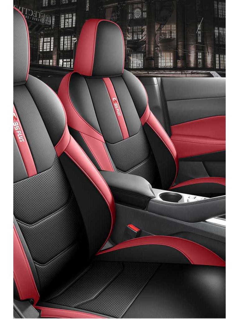 Полное покрытие чехлов на сиденья автомобиля для Changan CS35 PLUS 2023-2024