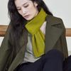 ANA MAISON Olive Green Cashmere Daily Muffler [KMM-OLIVE GREEN]