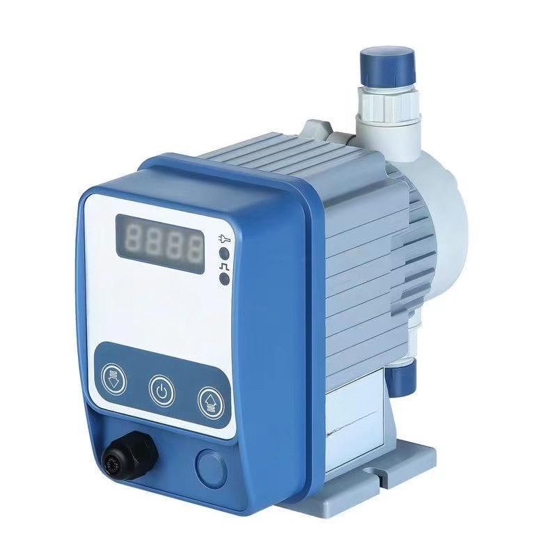 Digital Electromagnetic Diaphragm Metering Pump Acid Chemical Liquid Chlorine Metering Dosing Pump For Water Treatment LED