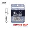 Kingdom SWIVEL + D-SNAP Инструмент для удочки Мощный разъем для тыквы Специальные аксессуары для рыболовных приманок Разъем из нержавеющей стали