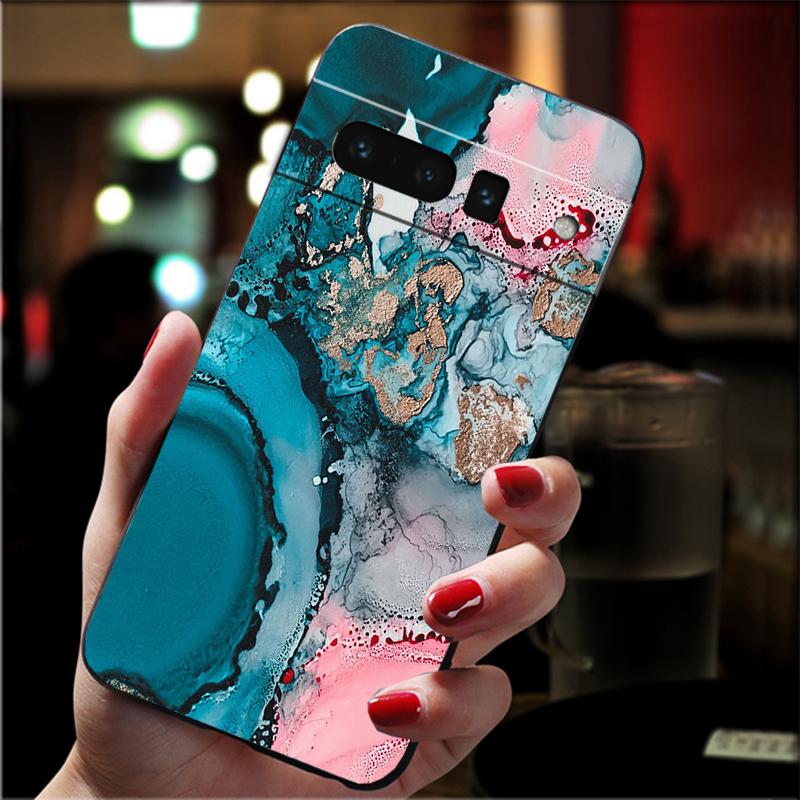 Чехол для телефона Google Pixel 10 Pro XL 9 Pro XL 9A 8 7 6 Pro Pixel 8A 7A 6A Pixel 8 7 6 5 Мрамор