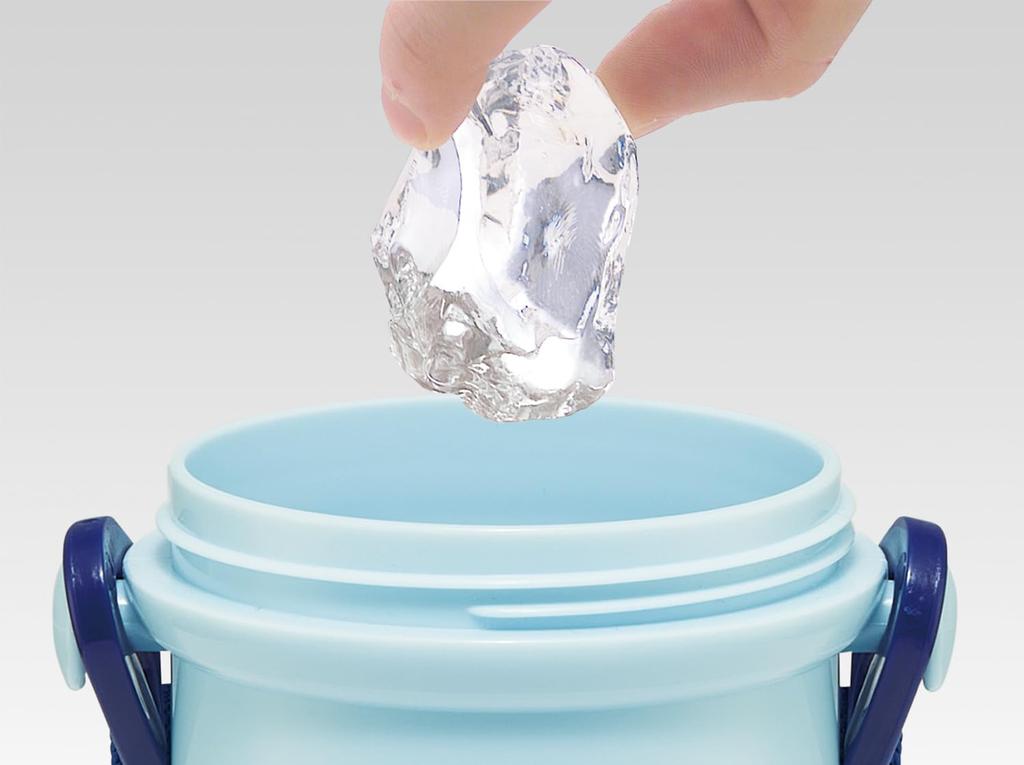 Пластиковая бутылка для воды Skater 480 мл, одно нажатие, антибактериальная, для детей, легкая, антибактериальная, сделано в Японии, звуковая PSB5SANAG, детская