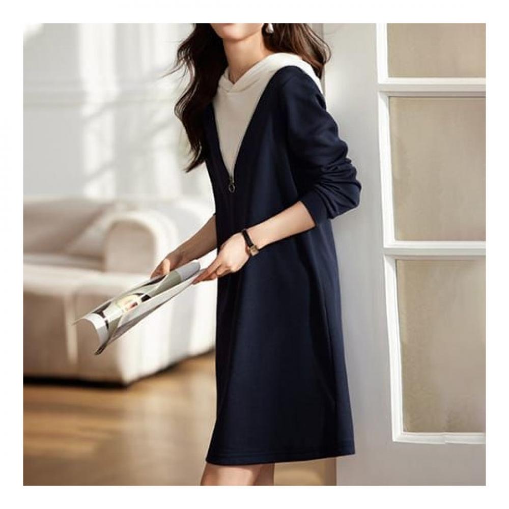 Navava Hoodie Dress No736