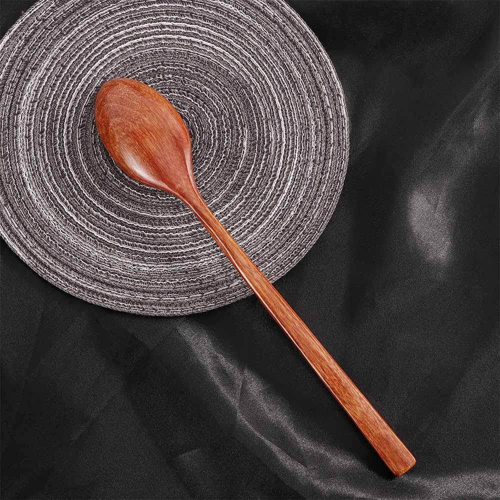 Kids Eating Eco-Friendly Japanese Style Dinnerware Wooden Spoons Tableware Kitchen Utensil Cutlery
