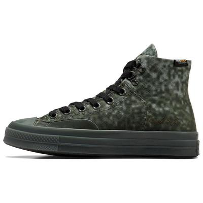 Patta x Chuck 70 Marquis Vintage Высокие парусиновые кроссовки Унисекс Армейский зеленый
