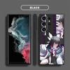 Чехол Genshin Impact Peoples для телефона Samsung Galaxy S20 Fe S23 Ultra S10e S9 Plus S8 S21 5g S10 S22, роскошный квадратный жидкий чехол
