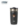 Tyeso 550 мл 304 Нержавеющая сталь Термокружка Матовый Минималистичный Стакан с Соломкой Герметичная Кофейная Чашка для Ледяных Напитков Горячих Напитков Вакуумный с Наклейкой Кофе