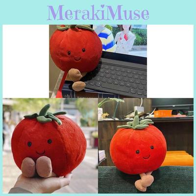 Плюшевая игрушка-помидор с ножками Для детей Домашний декор Подарок