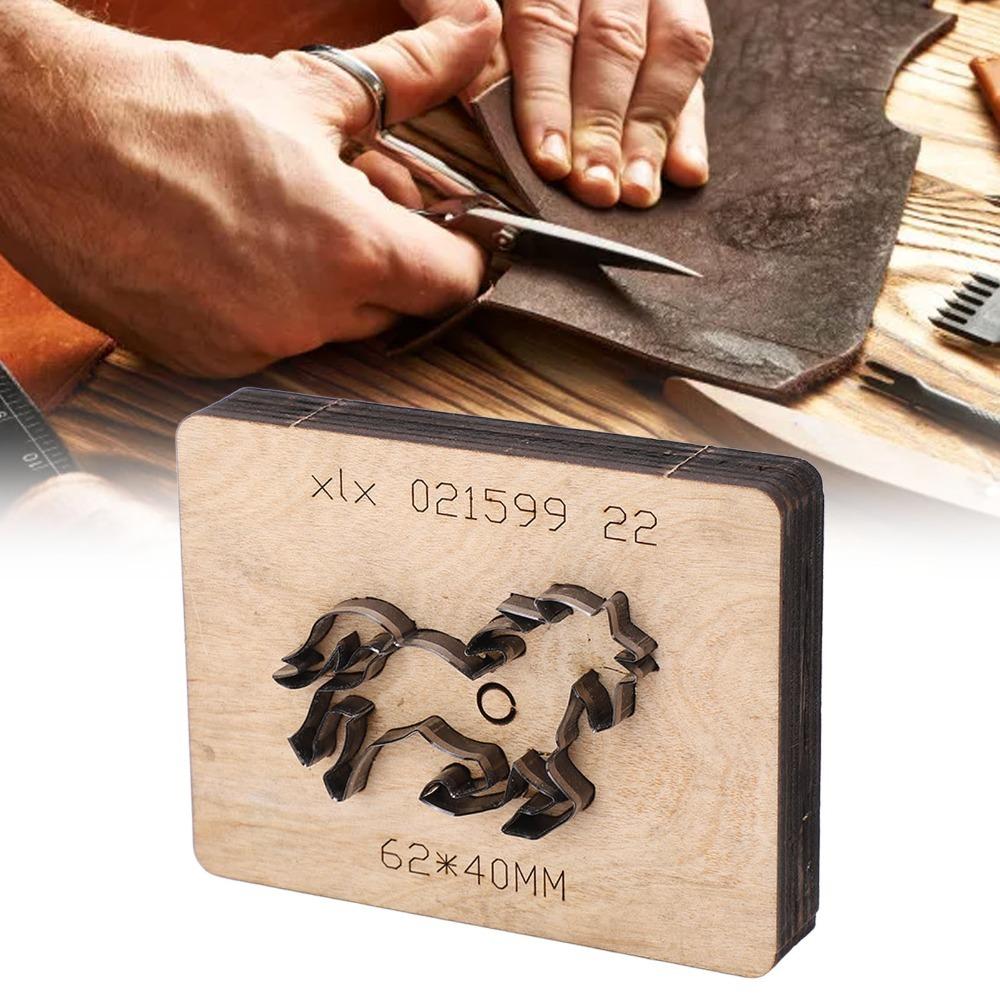 Alloy Steel Leather Cutting Die Horse Shape Craft Tool DIY Punch Cutter Crafting Projects