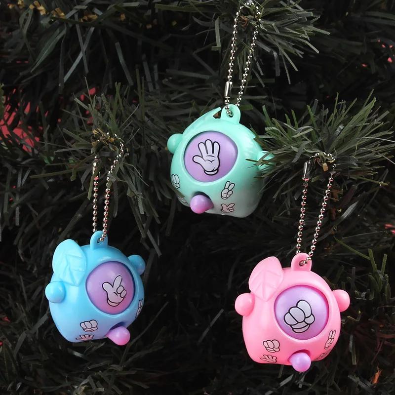 12/24 шт. Веселая игра-угадайка с яйцом и брелоком для ключей. Сувениры на день рождения, рождественские и свадебные подарки, награды для гостей, наполнители для пиньяты