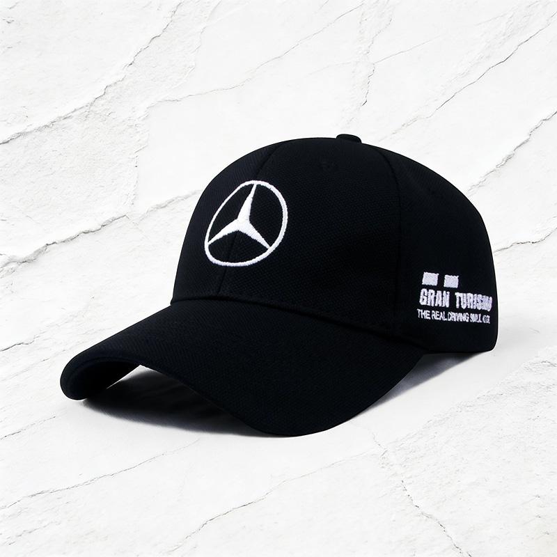CQS1 Embroidery Baseball Cap Men's And Women's Outdoor Sports Events Duck Cap Casual Hats Sunscreen Hat For Mercedes Benz W211 W203