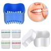 Multiple Colors Retainer Case Plastic Dental Retainer Box Denture Tray Box  Women Men