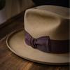 Шляпа из чистой шерсти Шляпа-федора Ретро Британская фетровая шляпа Декоративный бант Фетровая цилиндровая шляпа