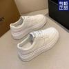 Spring and Autumn New 2024 Niche Original Platform White Shoes Female Explosion Student Versatile Sports Shoes Board Shoes Tide