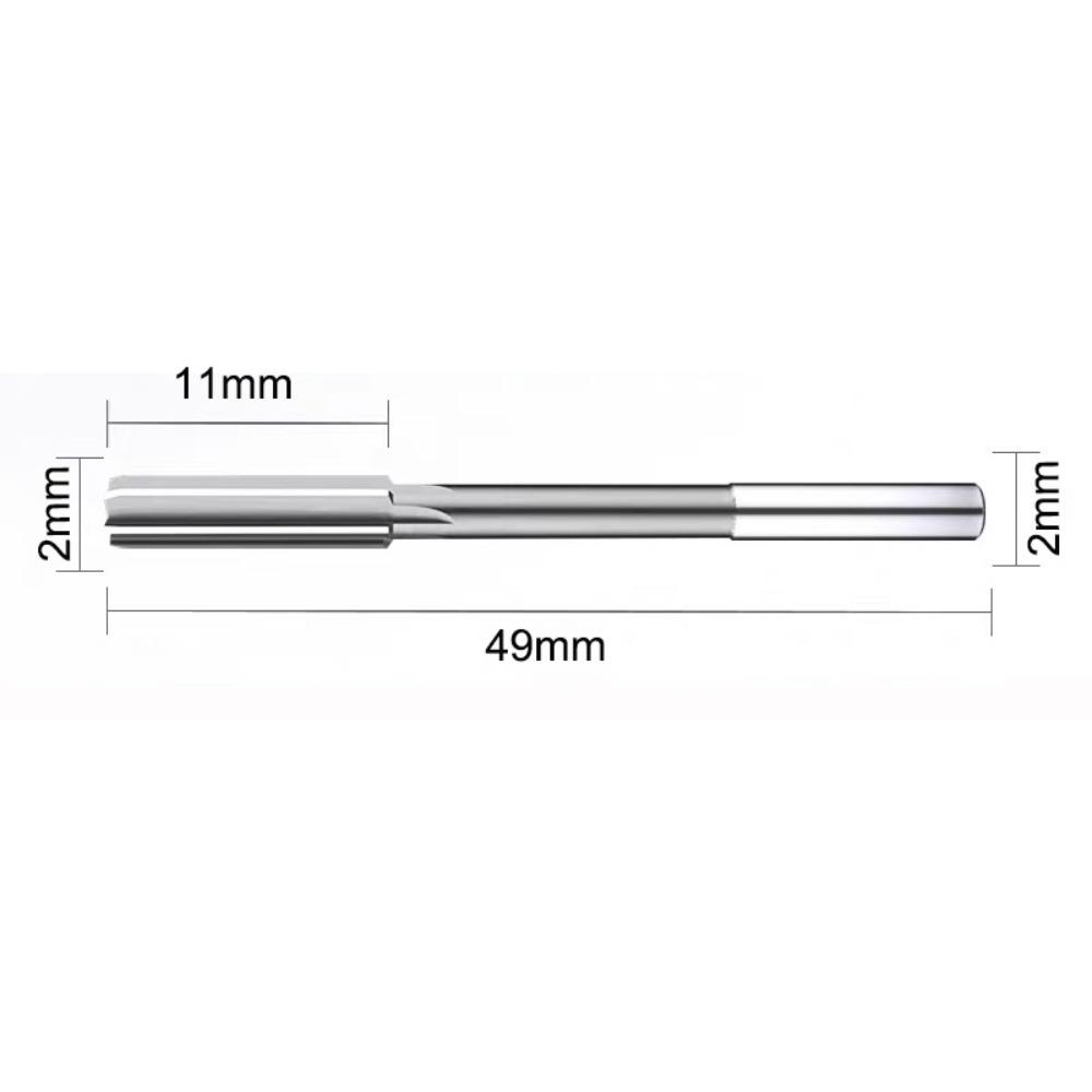 Shank Diameter Chucking Reamer Straight Flute Machining Tool Tool H7 Reamer Metal Machining