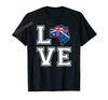 ZX More Design Australia Day Funny Australian Map Flag Patriotic TShirt For Men Women T Shirt Hip Hop Tops Cotton Tees