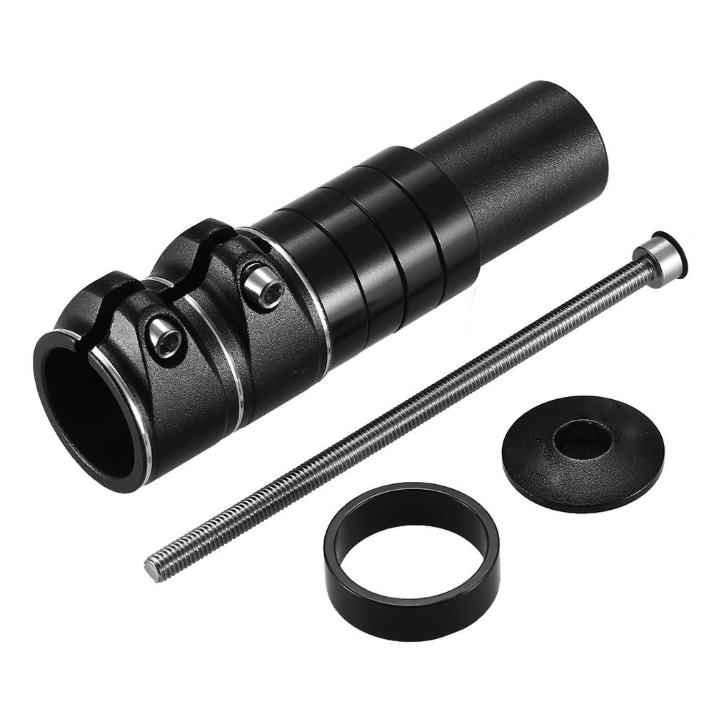 Aluminum Alloy Bike Fork Stem Riser Extender Extension Bicycle Cycling Bike Stem Head Up Raiser Handlebar Riser Adaptor