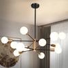 Creative LED Custom Made Large Indoor Decoration Project Pendant Lights Fixture Hotel Villa Modern Led Chandelier