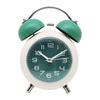 Простой Креативный Металлический Студенческий Детский Прикроватный Будильник с Батарейным Питанием, Круглый Цифровой Секундомер