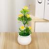 7*15cm Artificial Potted Plant Plastic Seven Star Sun Little Daisy New Simulated Tree Ornaments