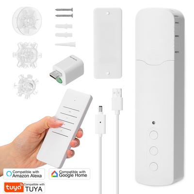 Умный Zigbee Электрический Мотор для Штор Цепочка Рулонные Шторы Тяговая Бусина Система Переключения Штор Для Дома Голосовое Управление Приложение Smart life