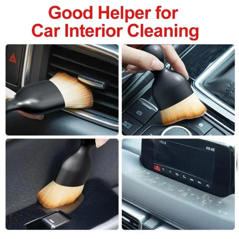 For VW Volkswagen Jetta MK5 Golf Car Crevice Dust Removal Cleaning Brush for Volkswagen Sagitar LAVIDA Lamando Magotan Golf 5 6