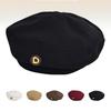Korean Version of Autumn and Winter New Sweet Hat for Women Versatile Letters Small Label Bele Painter Hat Retro Face Showing Small Beret Hat