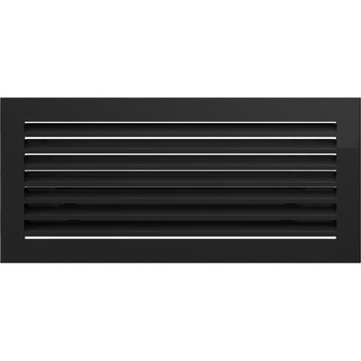 Вентиляционная крышка FRESH 17x37 черная