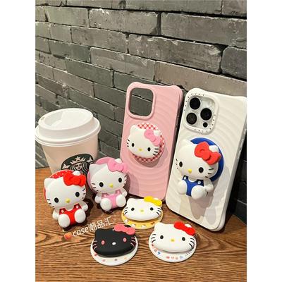 Магнитная выдвижная подставка Hello Kitty - Универсальная регулируемая клейкая подставка, совместимая с PopSocket