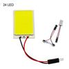 T10 12V COB 24/36/48 SMD Car LED Panel Interior Reading Light Dome Festoon