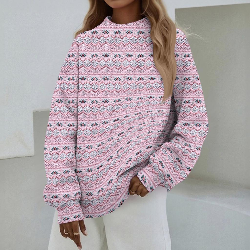 Женский свитшот с воротником-стойкой, осенний, удобный, оверсайз, нарядный пуловер, свитшоты без капюшона, уютные топы с высоким воротником