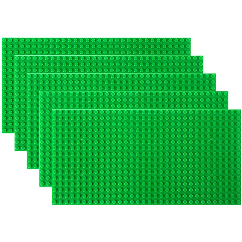 5 шт. 16x32 Блок Базовая пластина, совместимая с основными брендами, игровая детская игрушка для творчества Базовые аксессуары