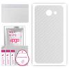 apgo Защитная наклейка-скин для задней панели, совместимая с Huawei Y5II, Пленка-обертка, Фольга, Винил - Узор Прозрачный карбон