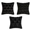 Black Cat Design Plush Pillowcase Soft Tufted Faux Fur Cushion Cover Halloween Home Decor For Spooky Theme Parties