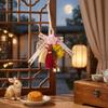 Material Kit Flower Tassel Hanging Handmade Moon Festival Pendants  Holiday Gift