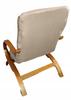 Finka Armchair Cover, Cream Beige, Thick Velvet
