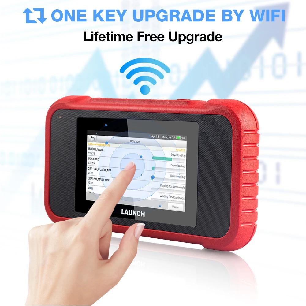 LAUNCH CRP123E CRP123I V3.0 ENG ABS SRS Система трансмиссии 7 Сбросов Пожизненно Бесплатные Инструменты Диагностики Автомобиля Расширение CAN FD DOIP