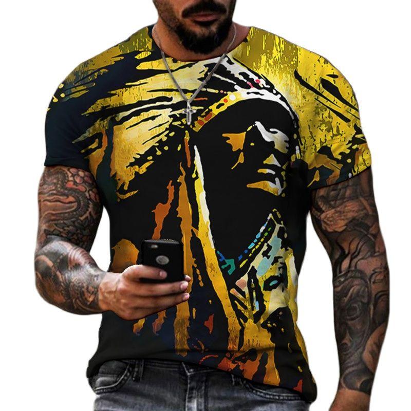 Новейшая мужская футболка в стиле Харадзюку с круглым вырезом, модная забавная мужская повседневная футболка с 3D принтом, модная ультра с коротким рукавом