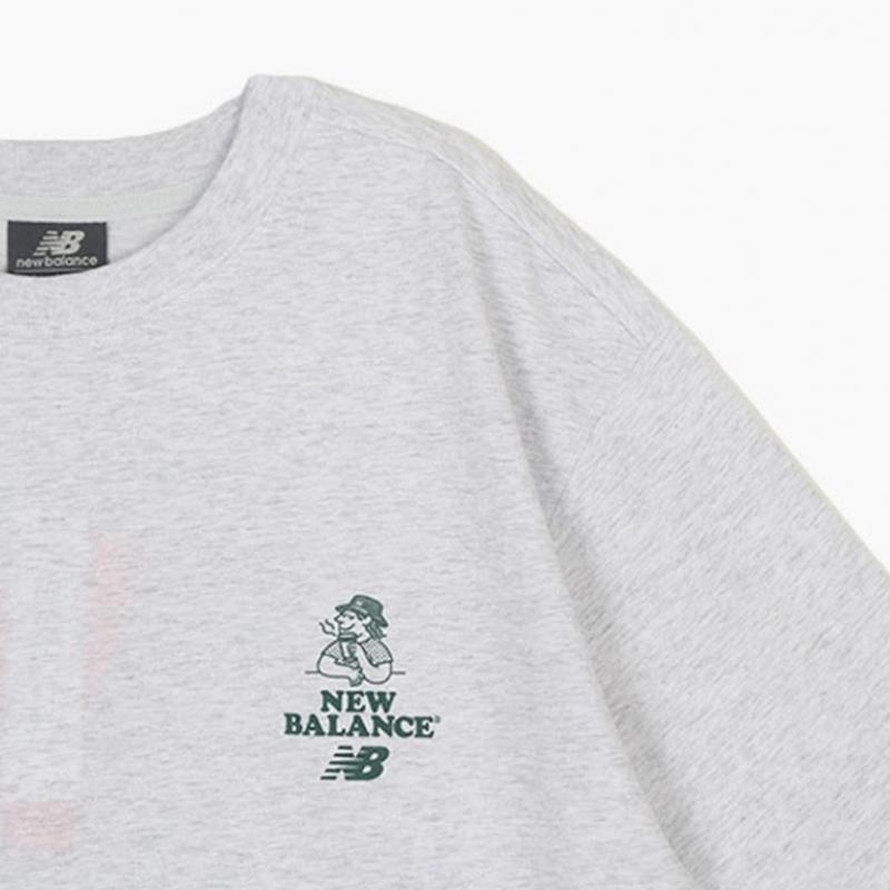 New Balance Half Club Uni Nb Boston Short Sleeve Tee Overfit Nbnefco263 16 Short Sleeve