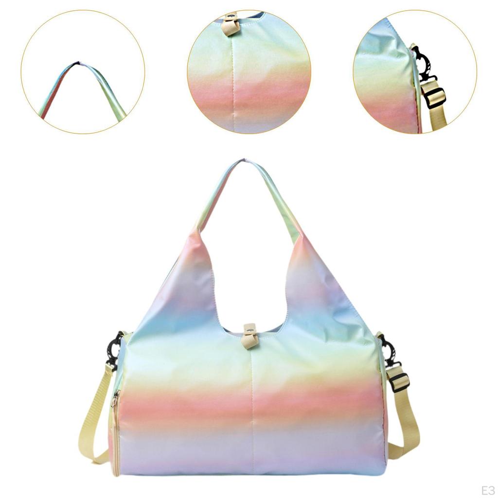 Сумка для коврика для йоги, фитнес-сумка-тоут, сумка для спортзала, через плечо для танцев, путешествий, походов