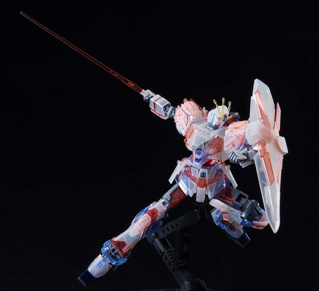 HG Narrative Gundam C Equipment Mobile Suit Gundam NT [Ограниченный выпуск для мероприятий] 1/144 [Прозрачный цвет] (Повествование)