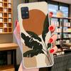 Abstract Women Face Line Cover Phone Case For Samsung Galaxy A12 A22 A32 A52 A72 A02S Phone Case Note 20 Ultra 10 S10 Plus A51 A