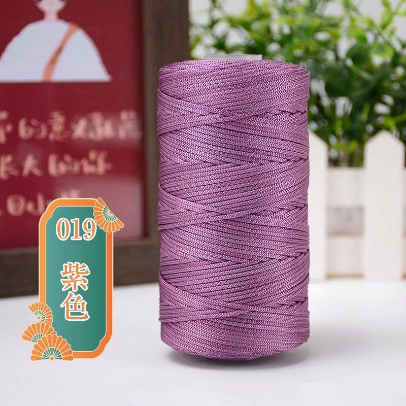 Mercerized Ice Hemp Thread 100G Shaft Medium And Thin Hollow Thread Sun Hat Shoes Crochet Hand-Woven Thread Full Free Shipping