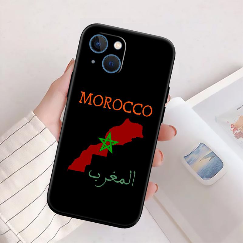 Morocco Flag Case for Motorola Edge 60 60s 70 G86 G56 G54 E14 G04S G45 G54 G64 S30 S50 X30 X40 X50 Pro Power