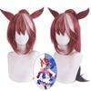 Anime 65CM Tokai Teio Pretty Derby Cosplay Wig Synthetic Hair Halloween Carnival Party Wigs For Women Adult Props