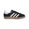 Adidas Кроссовки Gazelle Indoor J Черный Белый Резина Детские Кроссовки Основной Черный Облачно-Белый JQ8701